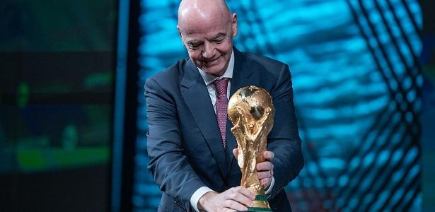 Final da Copa terá show do intervalo com curadoria do Coldplay, diz Infantino