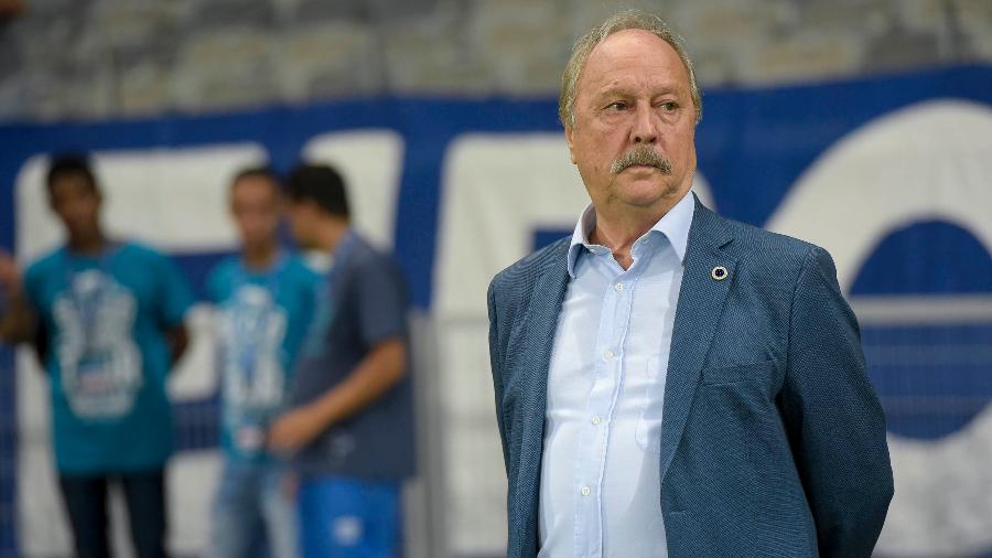 Wagner Pires de Sá, presidente do Cruzeiro, ainda não quitou todos os salários do elenco - © Washington Alves/Light Press/Cruzeiro