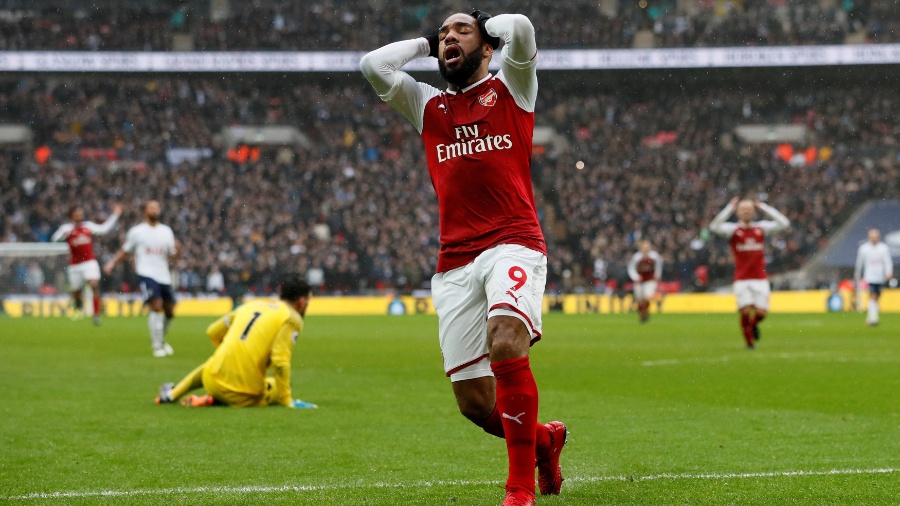 Alexandre Lacazette, do Arsenal - REUTERS/David Klein