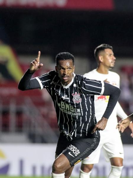 Jô marcou o segundo gol do Corinthians na vitória sobre o Bragantino pelas quartas de final do Paulistão 2020 - Rodrigo Coca/Agência Corinthians