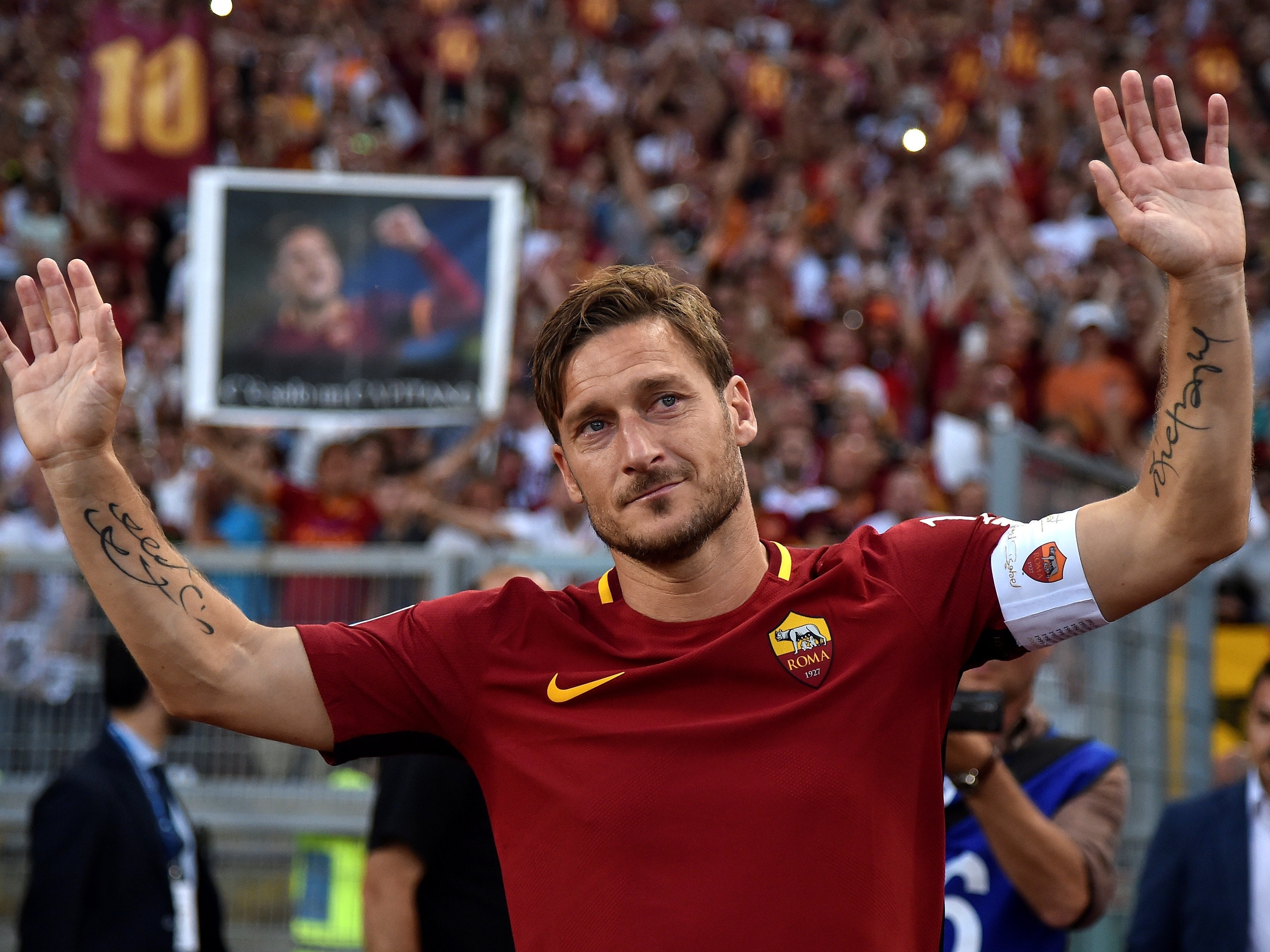 AS.ROMA ASローマトッティFrancesco Totti Totti revela susto com consequências da Covid-19: 'Foi um golpe'