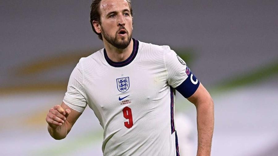 Harry Kane, capitão da seleção da Inglaterra - Getty Images