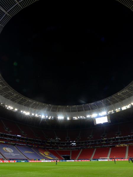 Estádio Mané Garrincha pronto para receber a disputa de terceiro lugar entre Peru e Colômbia  - Andressa Anholete/Getty Images