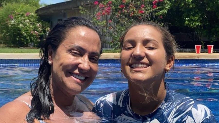 Simone Medina e a filha caçula Sophia - Reprodução/Instagram