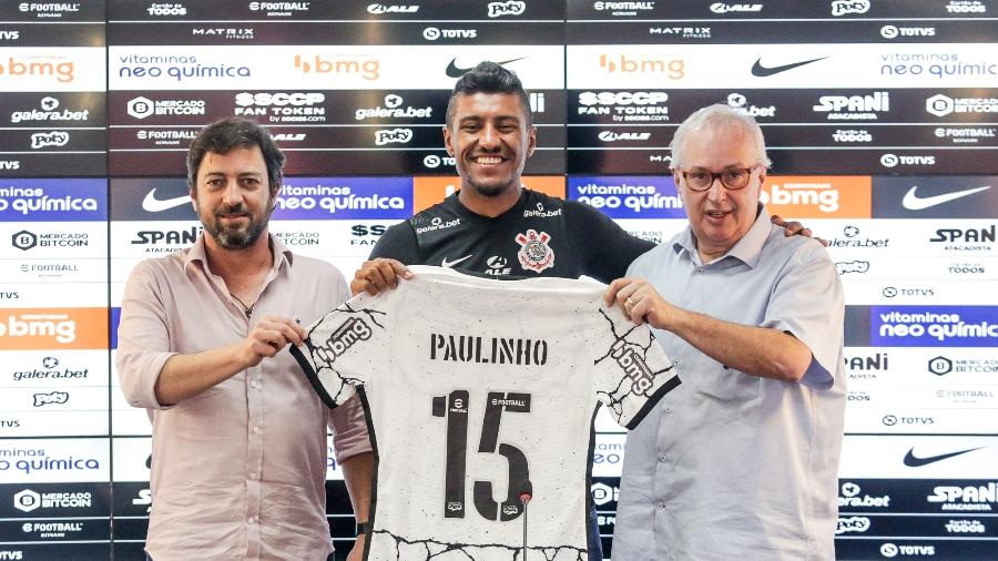 Contratação de Paulinho, pelo Corinthians, teve ajuda do Grupo Taunsa, do ramo do agronegócio - Rodrigo Coca / Agência Corinthians