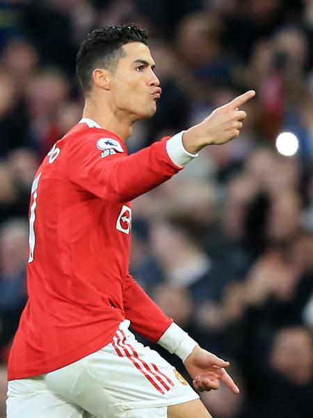 Cristiano Ronaldo, do Manchester United, recebe o maior salário do Campeonato Inglês - Lindsey Parnaby/AFP
