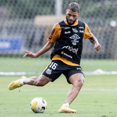 Nathan, lateral-direito do Santos - Ivan Storti/Santos FC