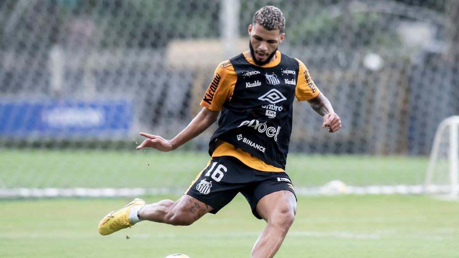 Nathan, lateral-direito do Santos - Ivan Storti/Santos FC