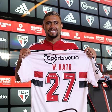 Wellington Rato foi apresentado pelo São Paulo - Rubens Chiri / saopaulofc