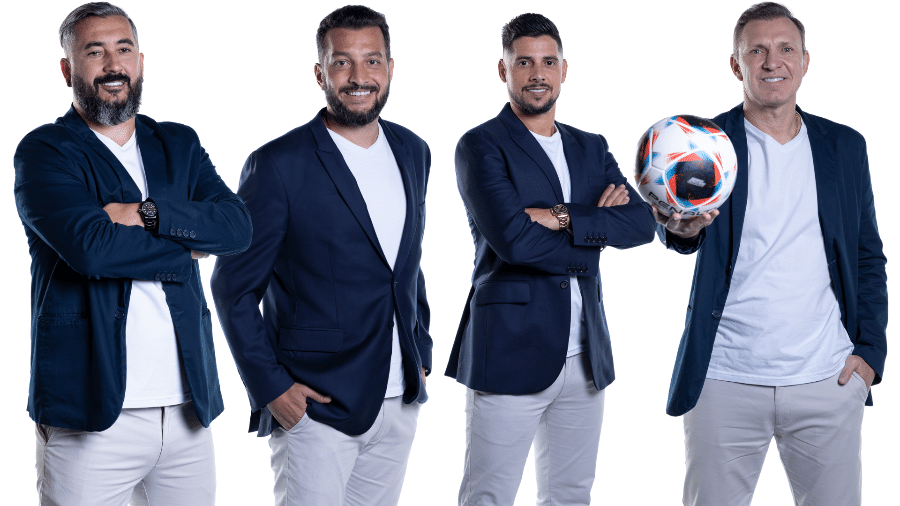 Douglas, Edu Dracena, Cicinho e Velloso serão comentaristas 'embaixadores' na TNT Sports no Paulistão 2024