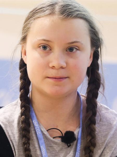 A ativista ambiental Greta Thunberg