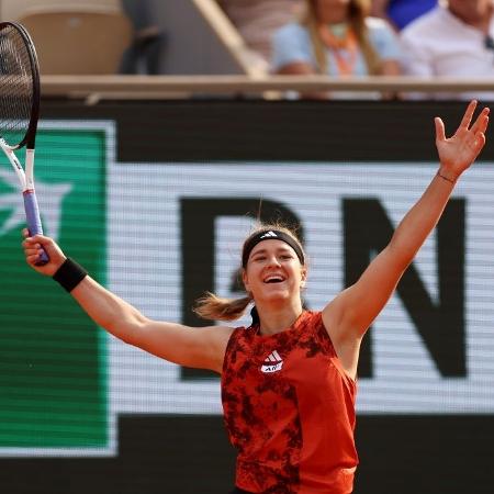 Karolina Muchova venceu Aryna Sabalenka e se classificou para a final de Roland Garros - Clive Brunskill/Getty Images