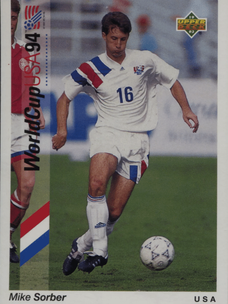 Mike Sorber, volante dos EUA na Copa de 1994