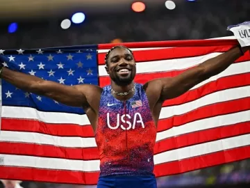 Por 5 milésimos: Noah Lyles é medalhista de ouro nos 100m rasos