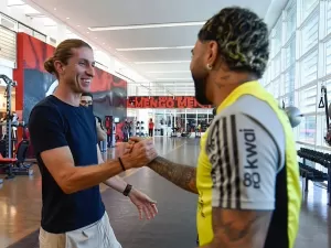 'Seria chato com ele': Em 2022, Filipe Luís já falava em treinar Gabigol