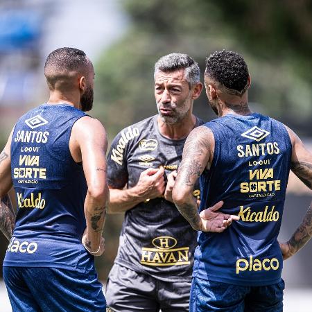 Neymar, Guilherme e Pedro Caixinha Neymar, Guilherme e Pedro Caixinha