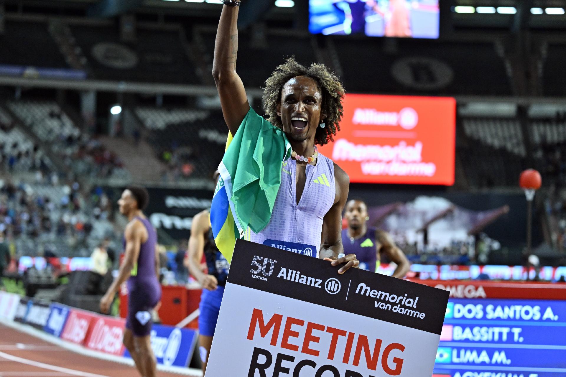 Alison 'Piu' dos Santos conquistou o seu terceiro título na Diamond League - undefined
