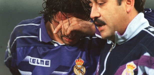 Na temporada 95/96, Real foi sexto no Espanhol e caiu nas quartas da Champions - Matthew Ashton/EMPICS via Getty Images