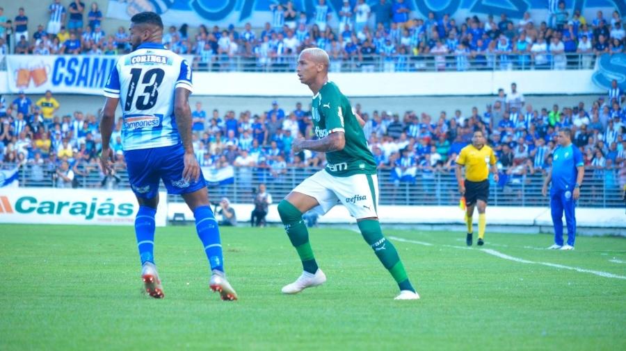 No primeiro turno, CSA e Palmeiras empataram por 1 a 1 em Maceió - Bruno Fernandes/Jornal Extra de Alagoas
