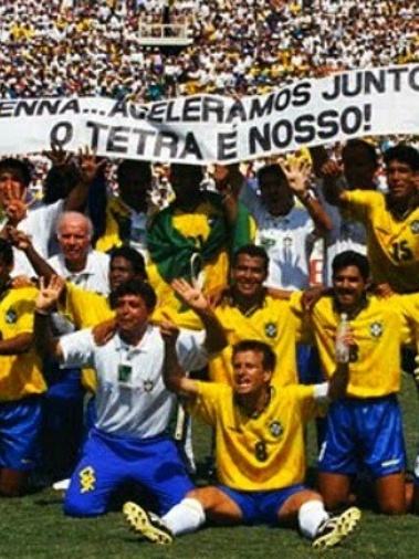 Ayrton Senna motivou jogadores da Seleção Brasileira em busca do Tetra,  conquistado há 22 anos - Ayrton Senna