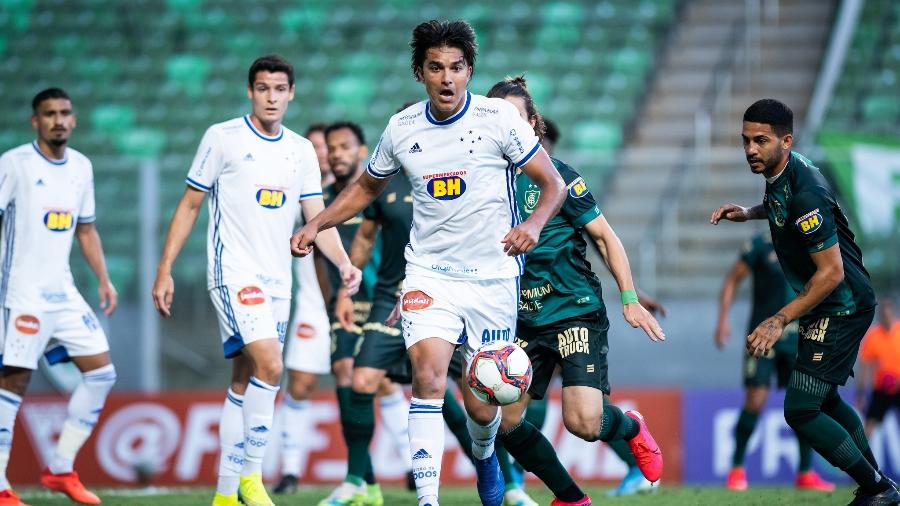 Marcelo Moreno reclamou do trabalho da arbitragem no clássico entre Raposa e Coelho - Bruno Haddad/Cruzeiro