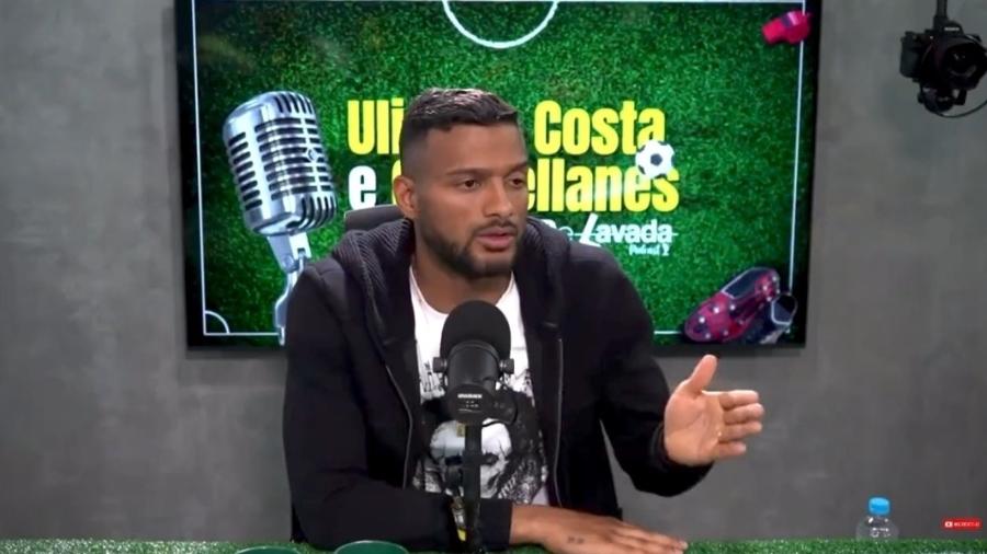 Reinaldo, jogador do São Paulo, em entrevista ao "De Lavada Podcast" - Reprodução/Twitter