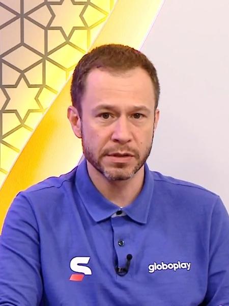 Tiago Leifert em programa sobre a Copa do Mundo do Qatar na Globoplay  - Reprodução/Globo