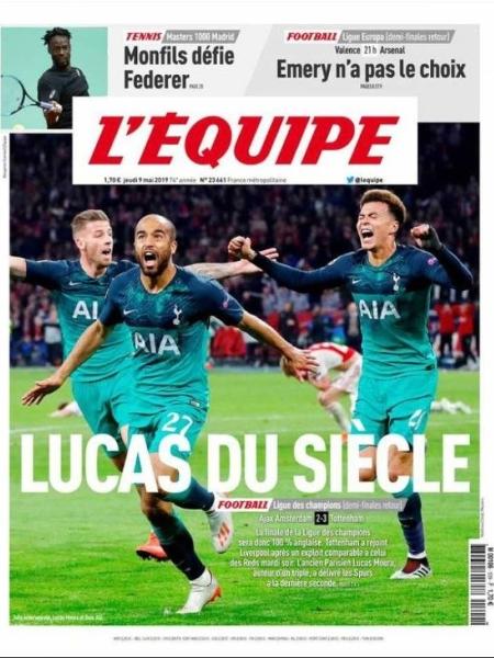L'Equipe - Reprodução/L'Equipe - Reprodução/L'Equipe