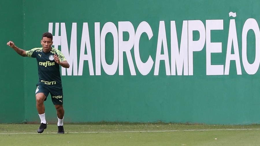 Em recuperação de lesão, Marcos Rocha treina no Palmeiras - Cesar Greco/SE Palmeiras