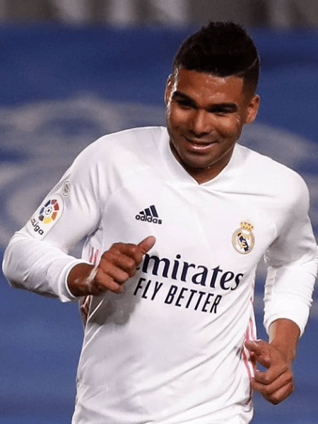 Casemiro celebra gol na vitória do Real Madrid sobre o Osasuna por 2 a 0 - Reprodução/Instagram