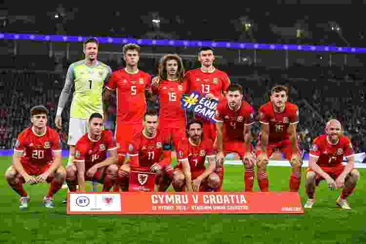 Entenda por que a seleção do País de Gales aparece 
