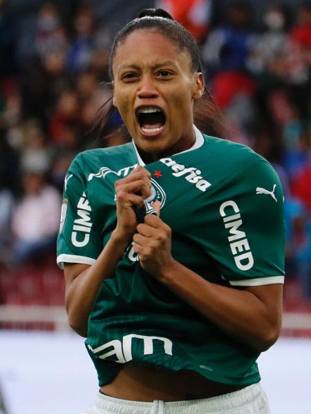 Ary Borges marcou para o Palmeiras na final da Libertadores Feminina contra o Boca Juniors - Galo Paguay / AFP