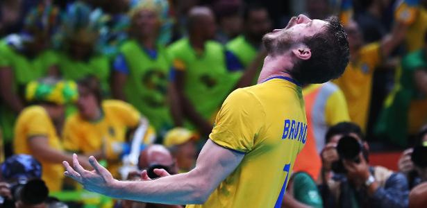 Bruninho, levantador da seleção brasileira, foi eleito o MVP do  Sul-Americano - Folha PE