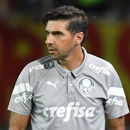 Abel Ferreira, técnico do Palmeiras, durante partida contra o Deportivo Pereira na Libertadores