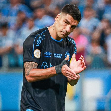 Suárez se despede do Grêmio neste domingo - Maxi Franzoi/AGIF