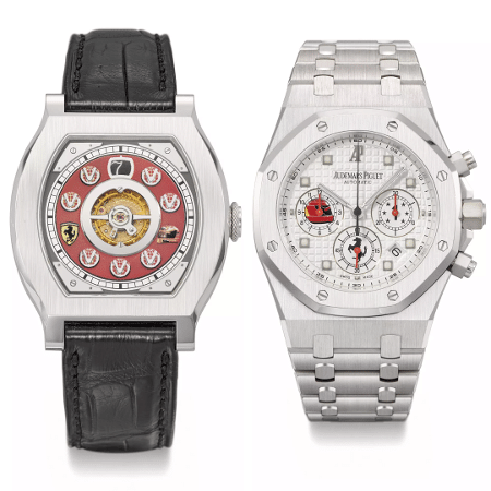 Relógios de Michael Schumacher serão leiloados na Suíça - Divulgação/Christie"s Auction House