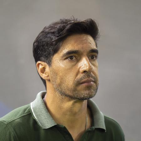 Abel Ferreira, técnico do Palmeiras, no jogo contra o Novorizontino, pelo Paulistão