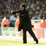 Vanderlei Luxemburgo comanda a seleção brasileira em jogo amistoso contra a Inglaterra, em 2000 - undefined