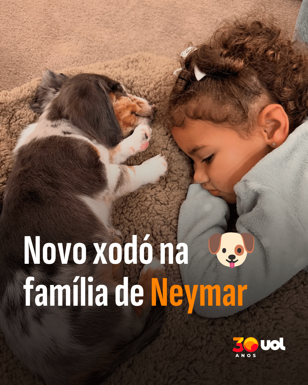 Família Neymar tem um novo integrante, um cachorrinho - undefined