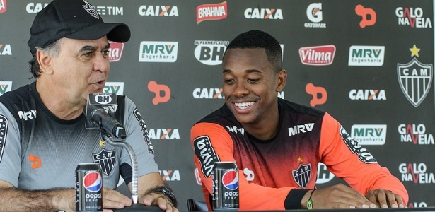Felicidade de Robinho é tratada como um dos trunfos do Atlético-MG neste Brasileirão - Bruno Cantini/Clube Atlético Mineiro