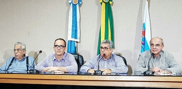 Presidentes dos clubes do Rio se reuniram na Federação do Rio contra decisão de torcida única - Vinicius Castro/UOL