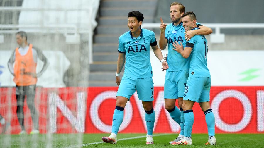 Apesar do bom resultado, Tottenham é apenas o sétimo colocado na Inglaterra - Stu Forster/Getty Images