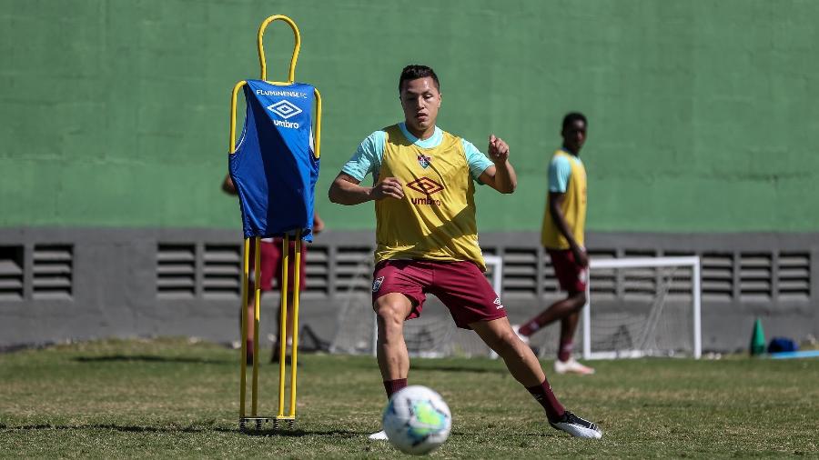 Marlon retornou de empréstimo e será incorporado ao elenco do Fluminense - Lucas Merçon/Fluminense FC