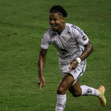 Marinho comemora, com Pará, seu gol marcado contra o Sport - Paulo Paiva/AGIF