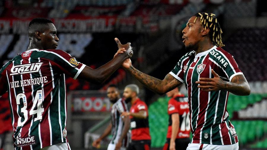 Abel Hernández, do Fluminense, empatou o placar no Maracanã - Mailson Santana / Fluminense FC