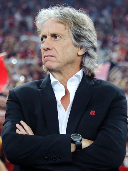 Jorge Jesus, treinador que fez sucesso no Flamengo em 2019 - Miguel Schincariol/Getty Images