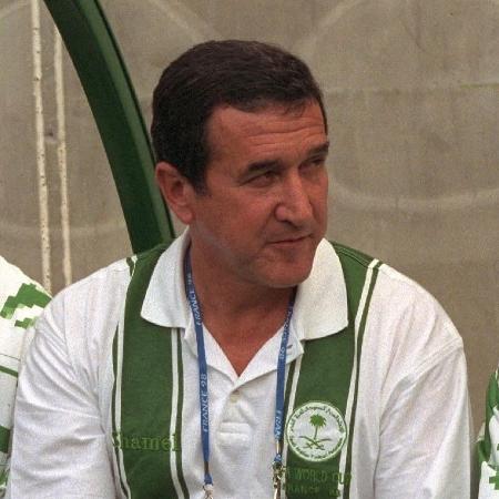 Carlos Alberto Parreira iniciou a Copa do Mundo de 1998 como treinador da Arábia Saudita. - Thierry Orban/Sygma via Getty Images