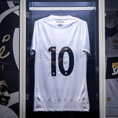 Camisa 10 do Santos é aposentada para a Série B