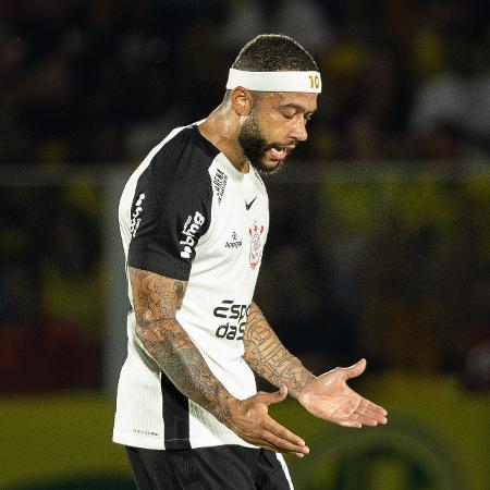 Memphis lamenta em confronto entre Corinthians e Mirassol, pelo Brasileirão Memphis lamenta em confronto entre Corinthians e Mirassol, pelo Brasileirão