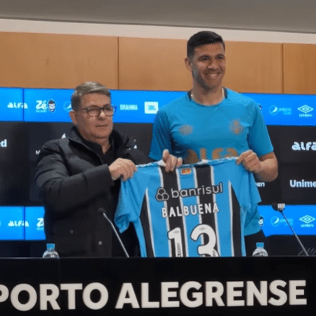 Balbuena, novo reforço do Grêmio